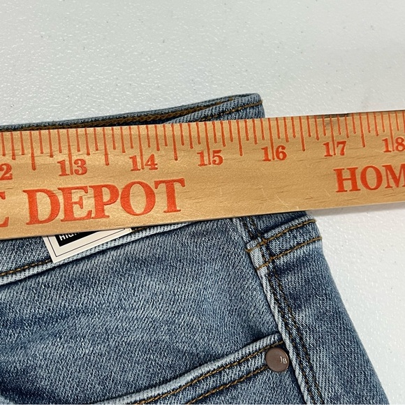 NWT Judy Blue High Waist Cut Off Denim Jean Shorts XL Style JB15276 Light Wash - Picture 12 of 13